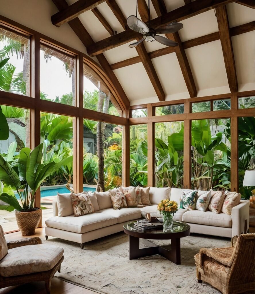 Tropical Living Room