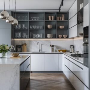 Open Shelving Kitchen