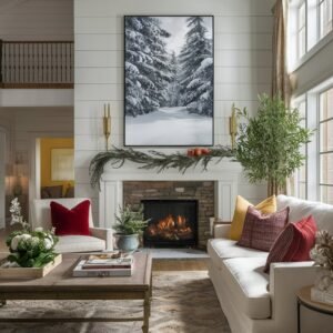 Winter Living Room Decorations