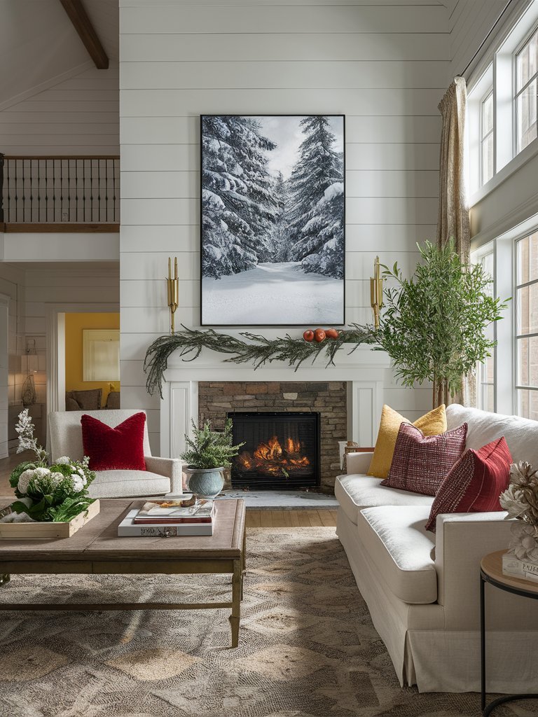 Winter Living Room Decorations