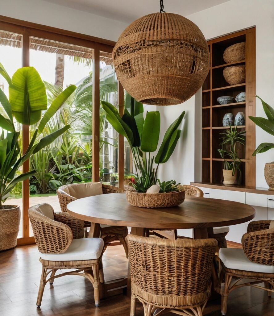 Tropical Dining Room