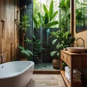 Tropical Bathroom