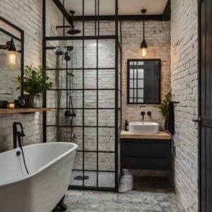 Industrial Bathroom