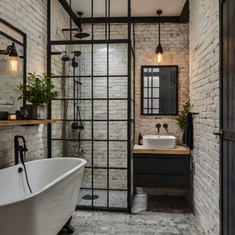 Industrial Bathroom