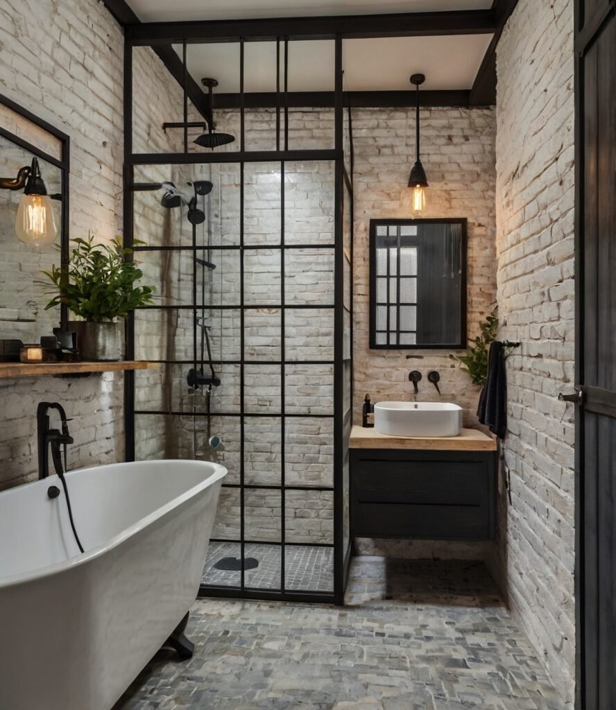 Industrial Bathroom