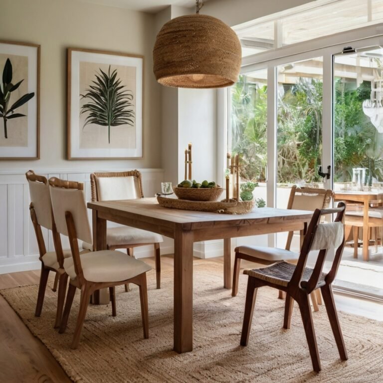 Neutral Dining Room