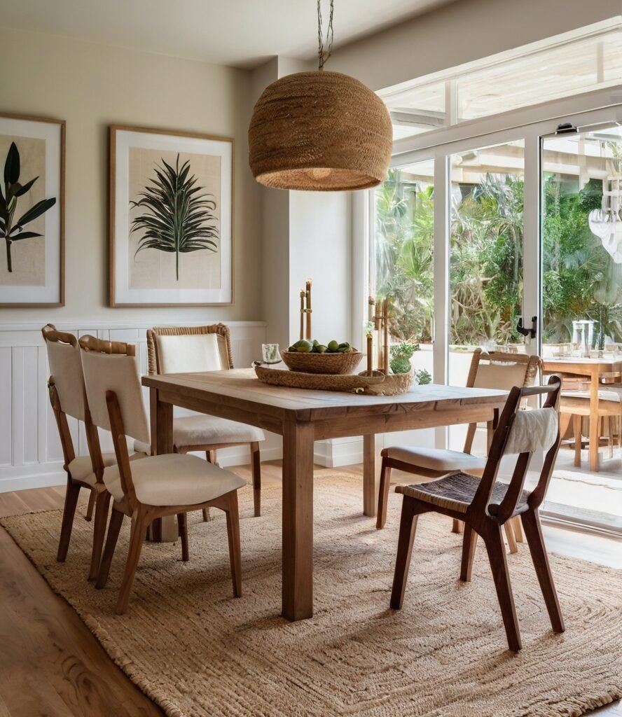 Neutral Dining Room