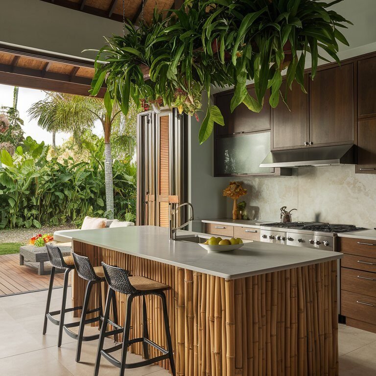 Tropical Dining Room