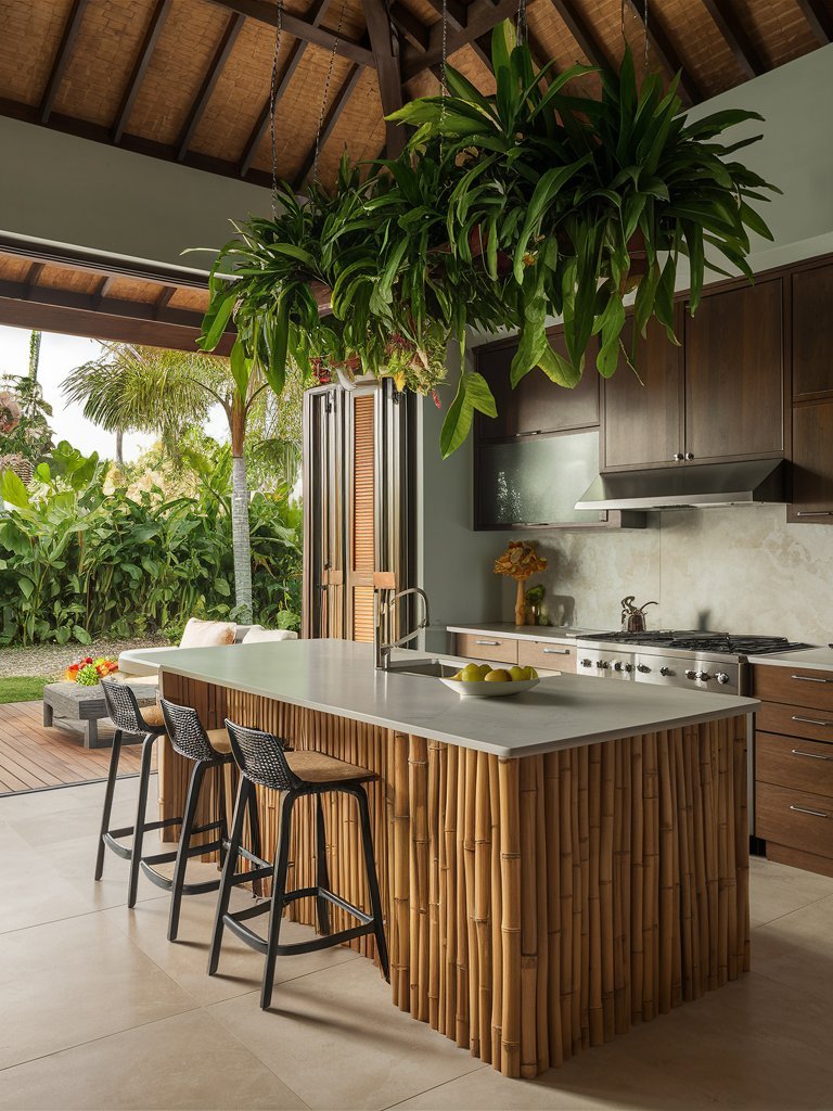 Tropical Dining Room