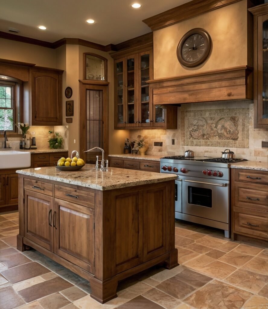 Earthy Tone Dining Room