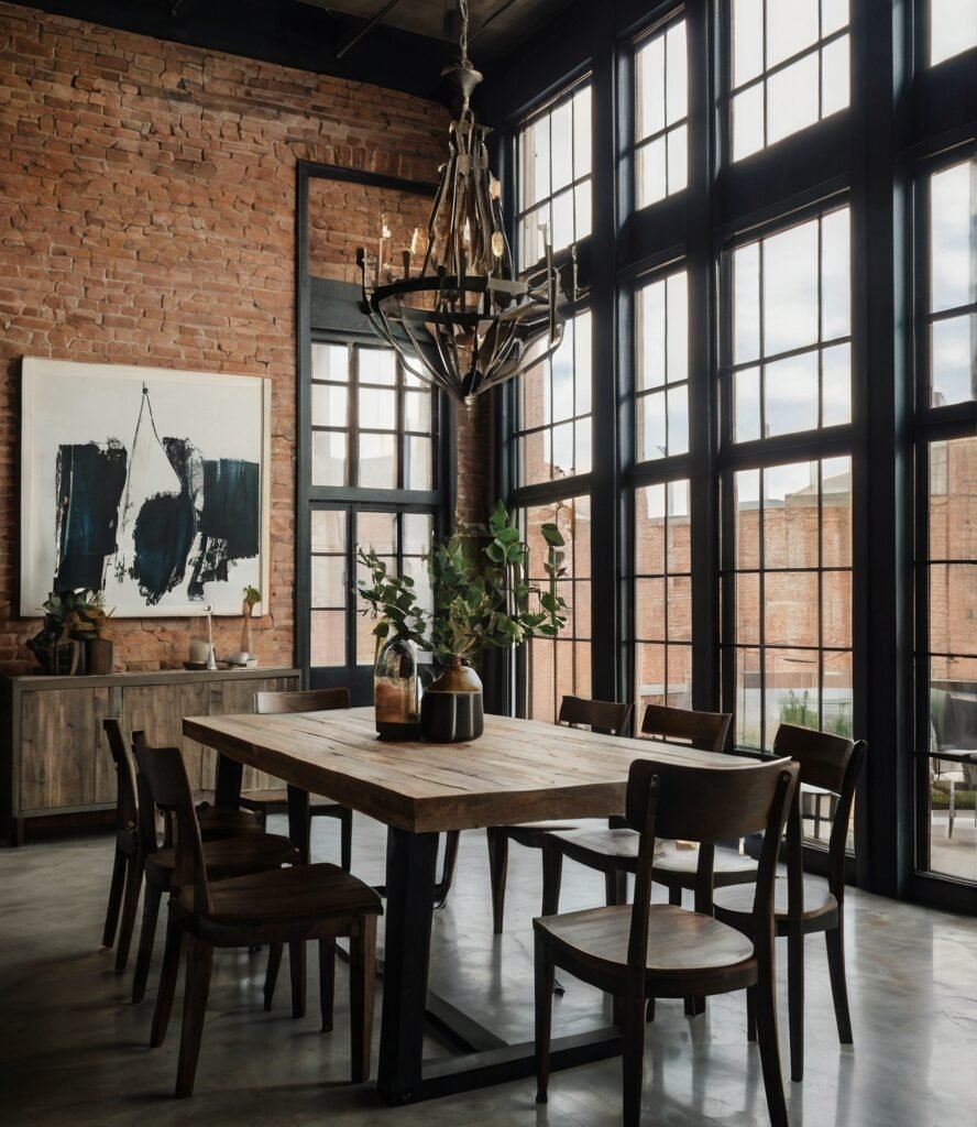 Industrial Dining Room