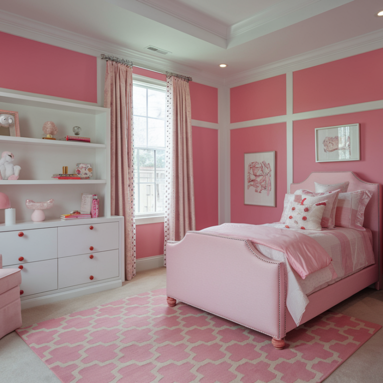 Pink Bedroom