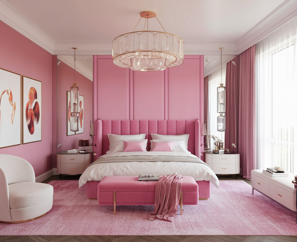 Pink Bedroom