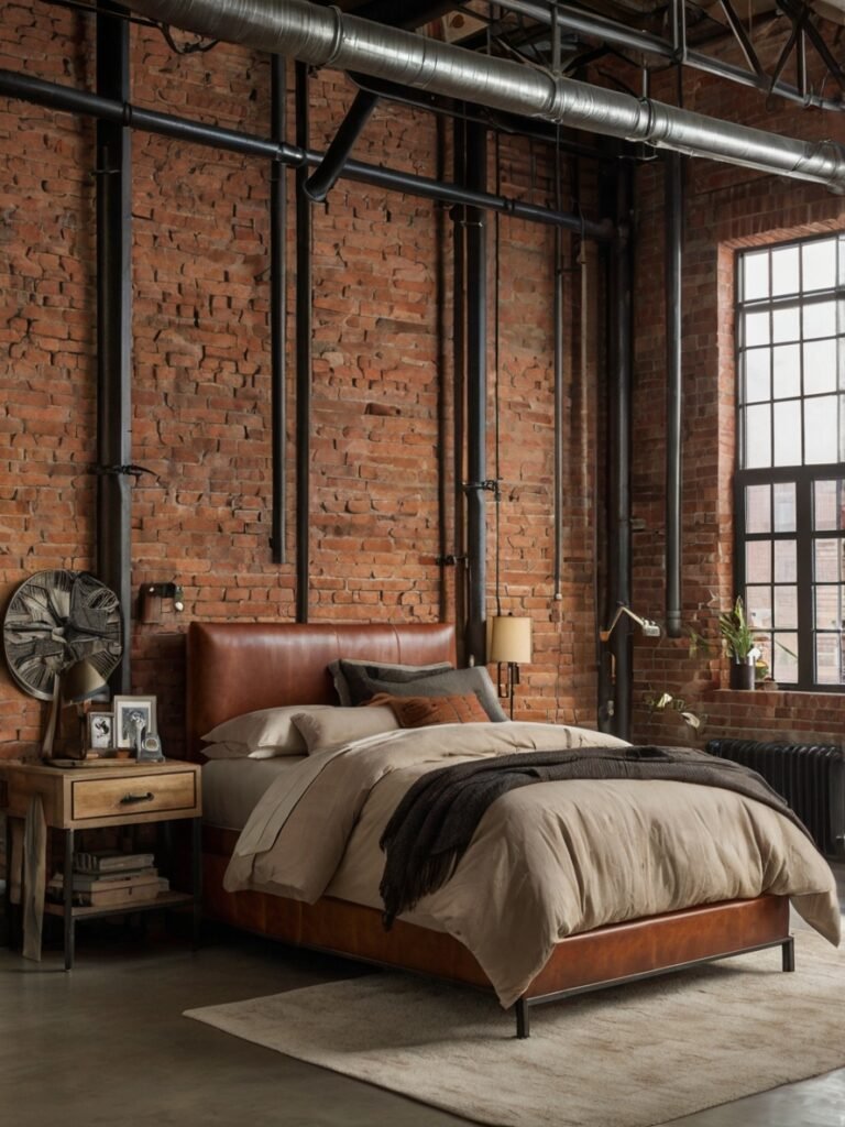 25 Industrial Bedroom Design Ideas for a Sleek Urban Look – Saca Home