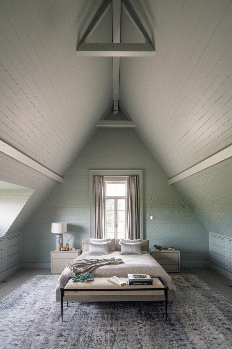 35 Sloped Ceiling Bedroom Styles That Feel Luxurious and Charming ...