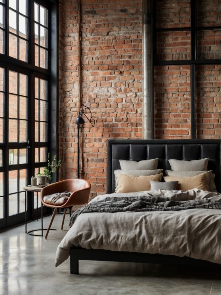 25 Industrial Bedroom Design Ideas for a Sleek Urban Look – Saca Home
