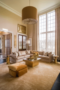 37 Dazzling Gold Living Room Designs for a Touch of Glamour – Saca Home