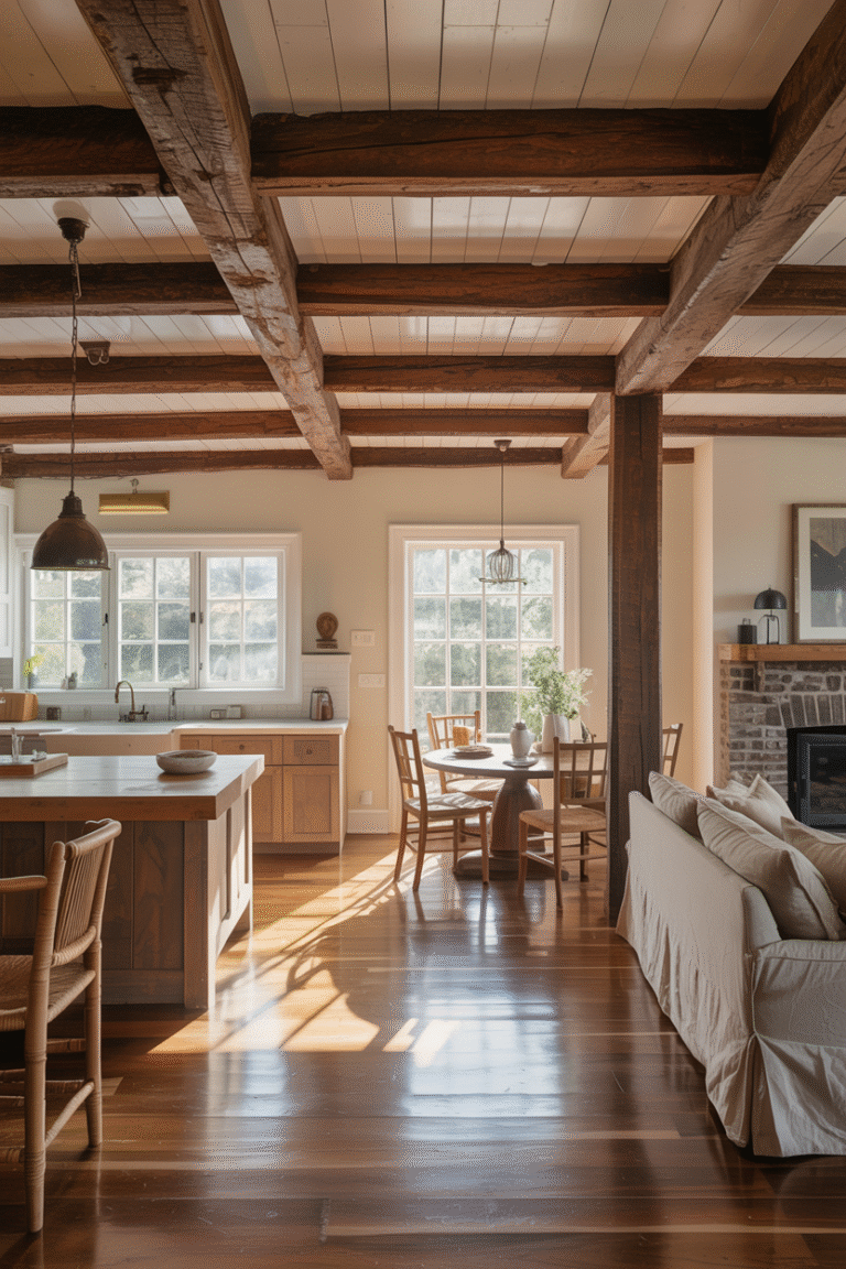 28 Timeless Shiplap Ceiling and Beam Designs for Rustic Interiors ...