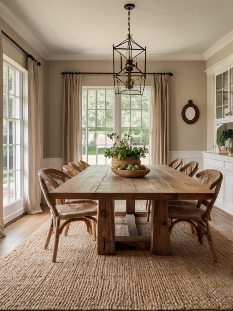 25 Modern Farmhouse Dining Room Ideas for a Cozy Yet Chic Look – Saca Home