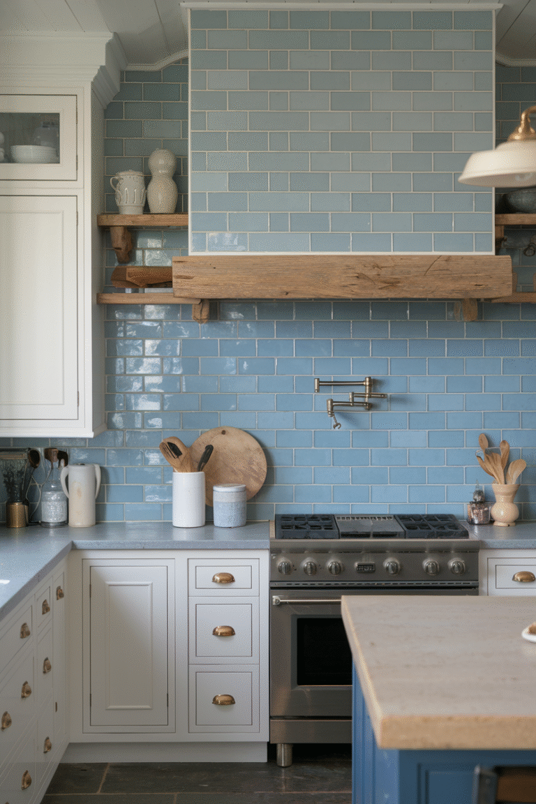 31 Calming Blue Kitchen Ideas for a Peaceful Cooking Space – Saca Home