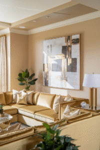 37 Dazzling Gold Living Room Designs for a Touch of Glamour – Saca Home