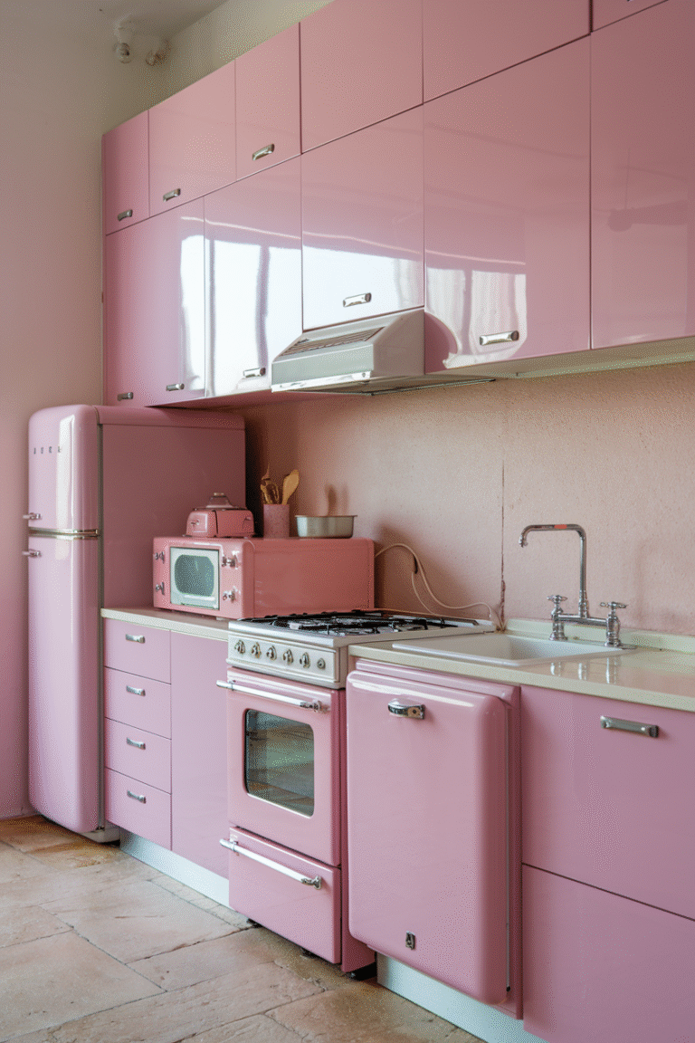 29 Pink Kitchen Decor Ideas to Brighten and Beautify Your Space – Saca Home