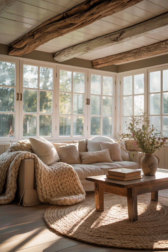 28 Timeless Shiplap Ceiling and Beam Designs for Rustic Interiors ...