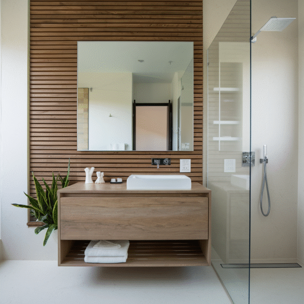 34 Stunning Bathroom Accent Wall Ideas&hellip;