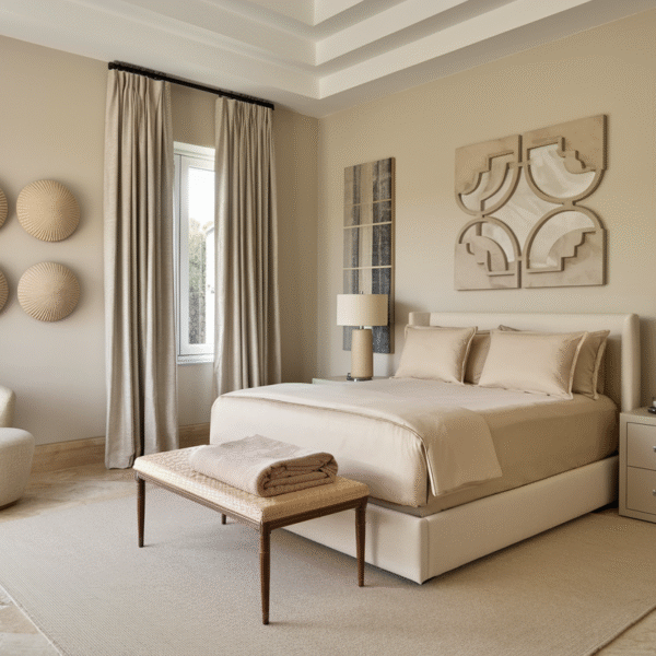 35 Cozy Beige Bedrooms That Make&hellip;