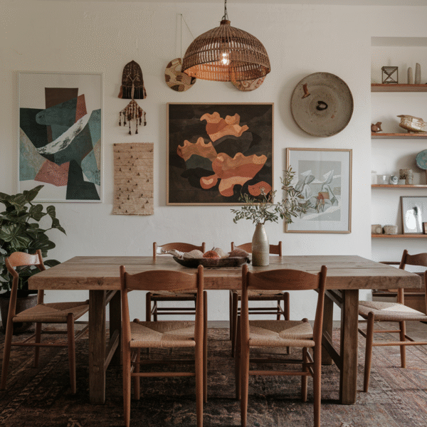 26 Trendy Boho Dining Room Inspirations&hellip;
