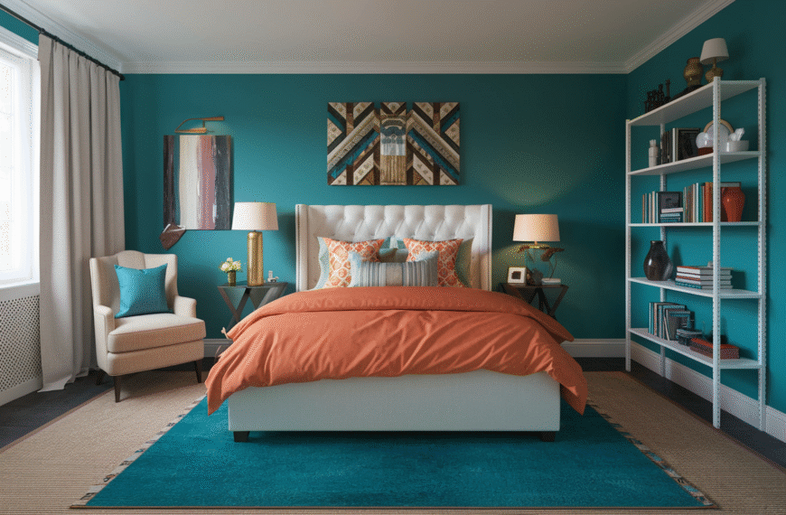 Colorful Bedroom