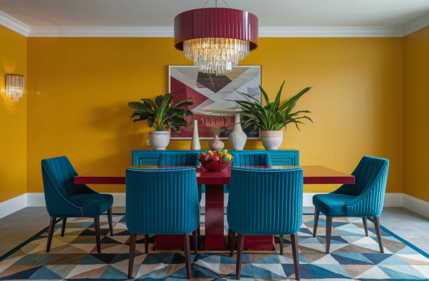 Colorful Dining Room