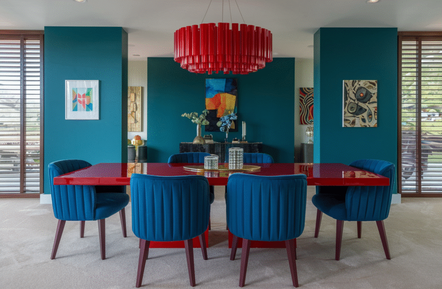 Colorful Dining Room