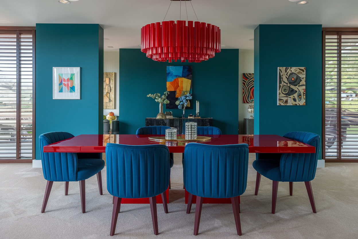 Colorful Dining Room