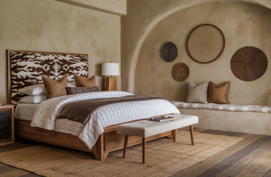 Earthy Bedroom
