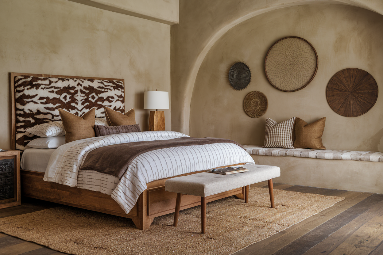 Earthy Bedroom