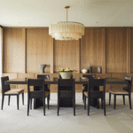 Earthy Tone Dining Room