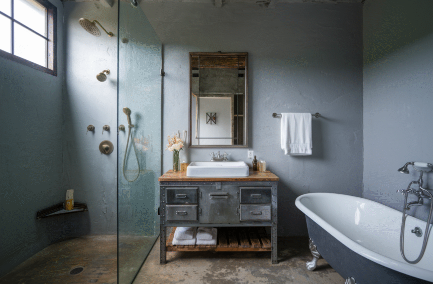 Industrial Bathroom