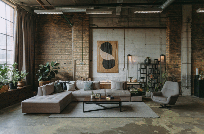 Industrial Living Room