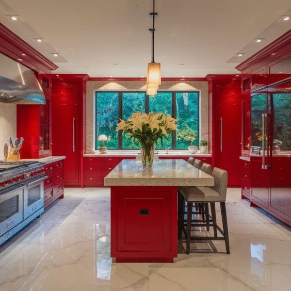 35 Stunning Red Kitchen Ideas to…