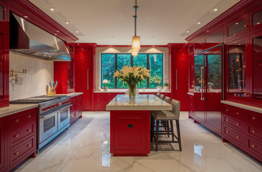 Red Kitchen
