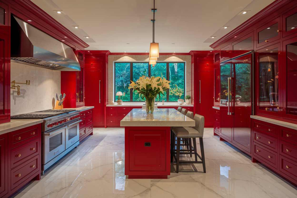 Red Kitchen