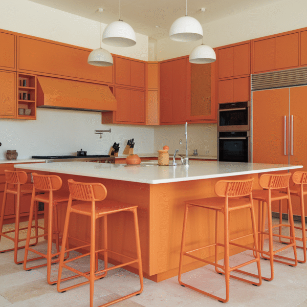 35 Energetic Orange Kitchen Ideas for…