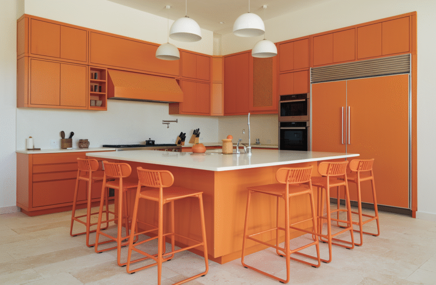 Orange Kitchen