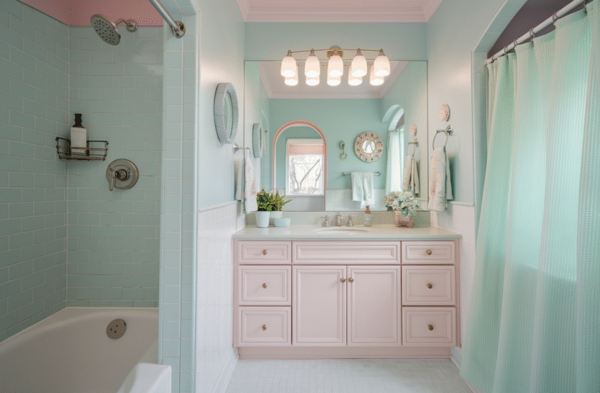 Pastel Bathroom