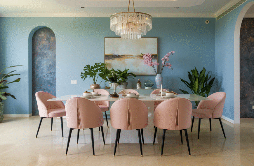 Pastel Dining Room
