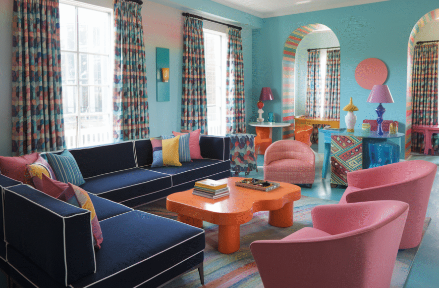 Colorful Living Room