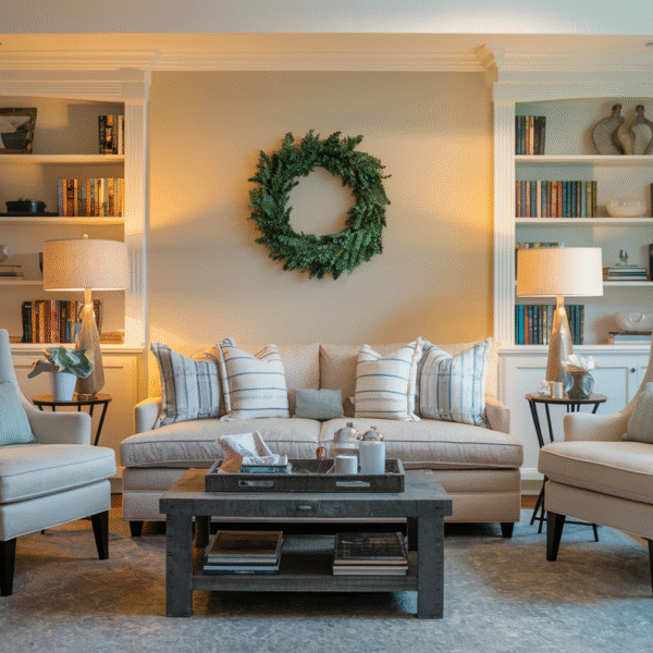 32 Winter Living Room Decor Inspiration&hellip;