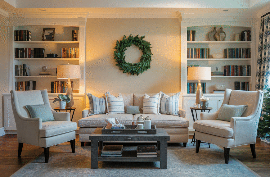 Winter Living Room