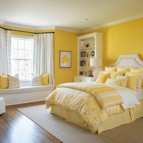 35 Yellow Bedroom Decor That Brings&hellip;